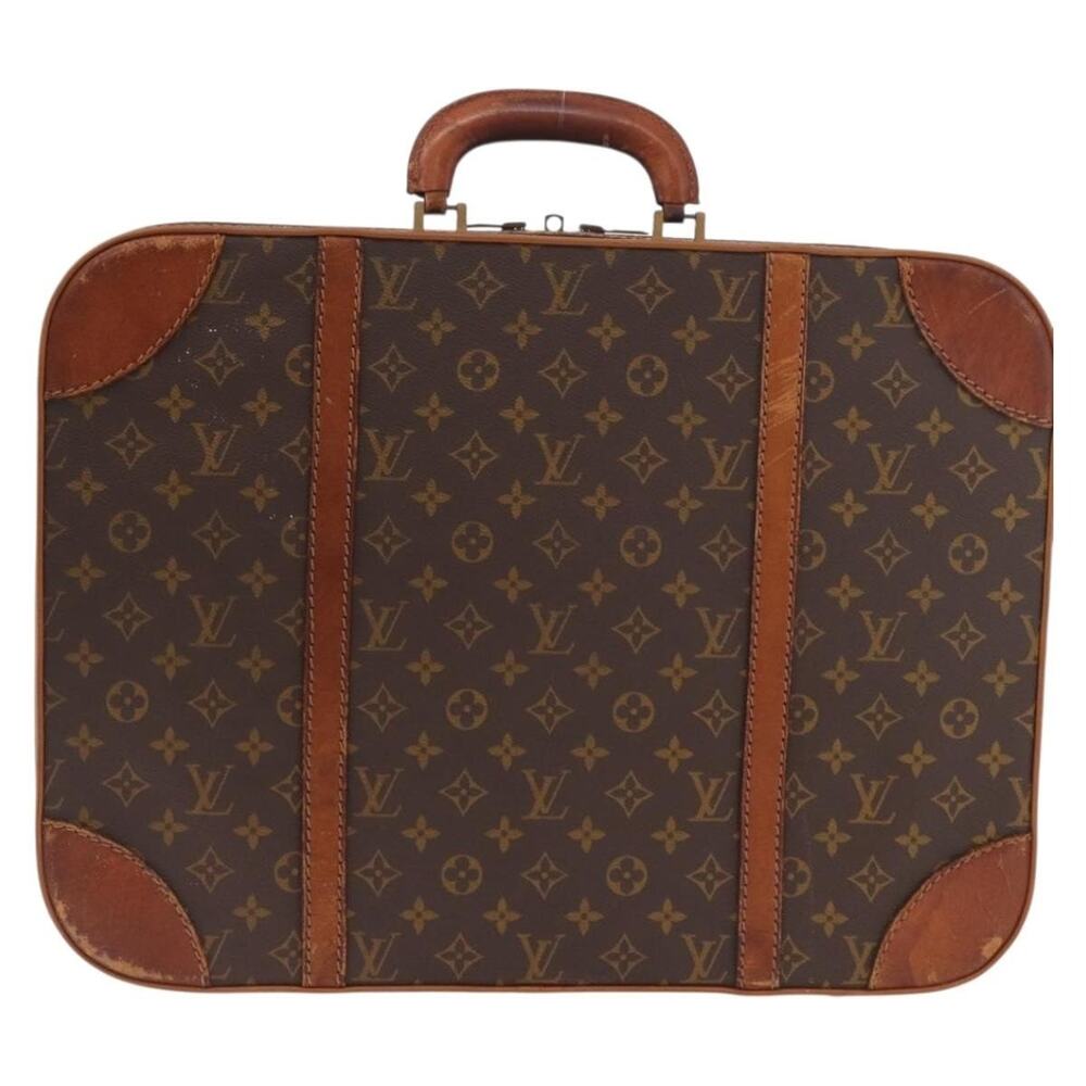 Louis Vuitton Monogram Stratos 50 Trunk Brown